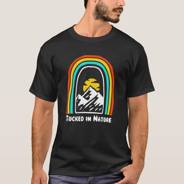 Versteckte Naturschutzanlage Camping Wildlife Camp T-Shirt (Vorderseite)