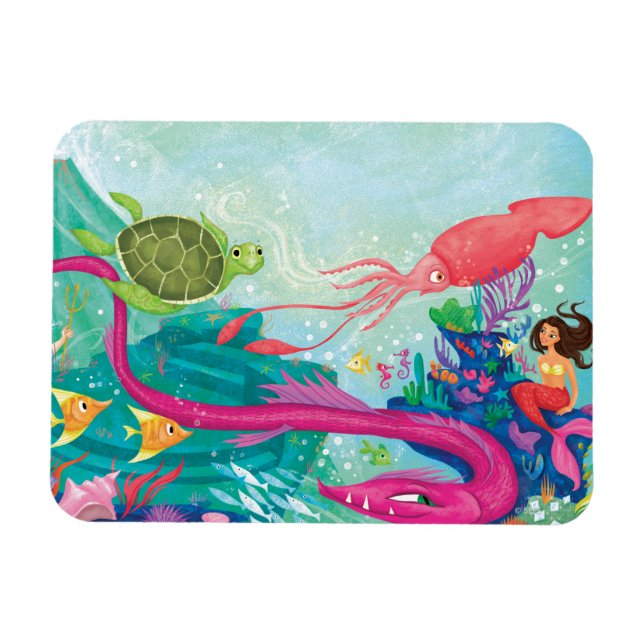 Versteckte Ozeanschätze Magnet (Horizontal)