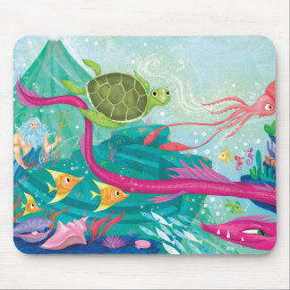 Versteckte Ozeanschätze Mousepad