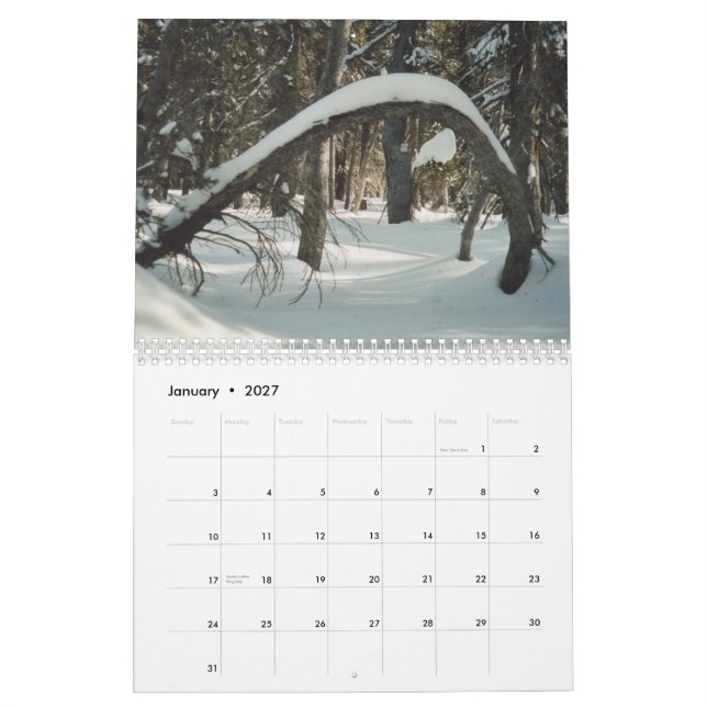 Versteckte Schätze 2011 Kalender (Jan 2027)