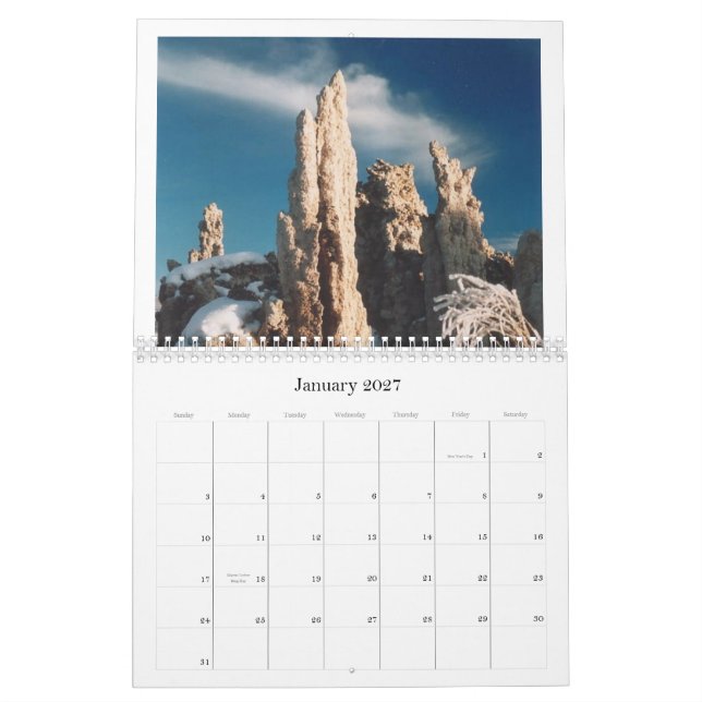 Versteckte Schätze 2012 Kalender (Jan 2027)