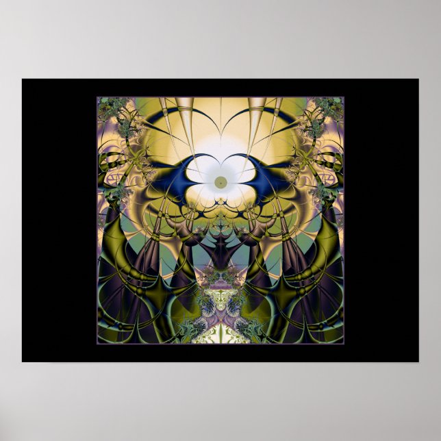 versteckter Altar im Sumpf Poster (Vorne)