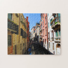 Versteckter Kanal in Venedig - Puzzlespiel