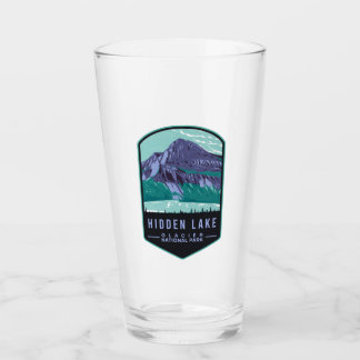 Versteckter See Glacier Nationalpark Glas