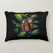Versteckter Tiger - Kissen