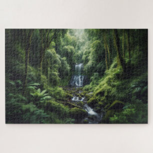 Versteckter Wasserfall - atemberaubende Landschaft