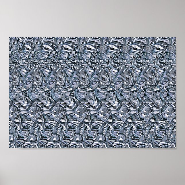 Verstecktes 3D-Bild Poster (Vorne)