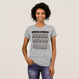 Verstecktes Botschaft T-Shirt - FYI Ich kann heute