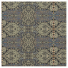 Verstecktes Loon-Muster Stoff