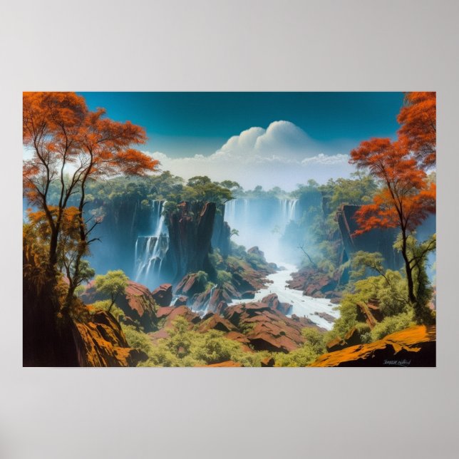 Verstecktes Paradies im Dschungel Poster (Vorne)