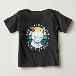 Versteh mir den Weg weg, der Verlierer, Moody Cat Baby T-shirt