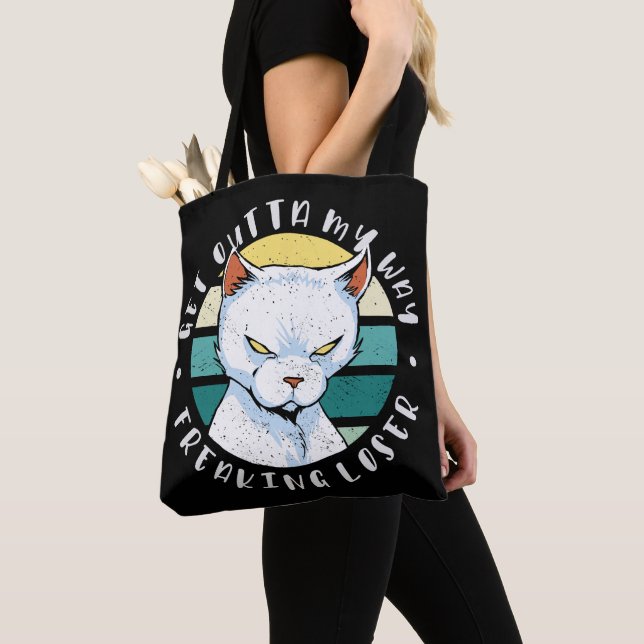 Versteh mir den Weg weg, der Verlierer, Moody Cat  Tasche (Von Nahem)