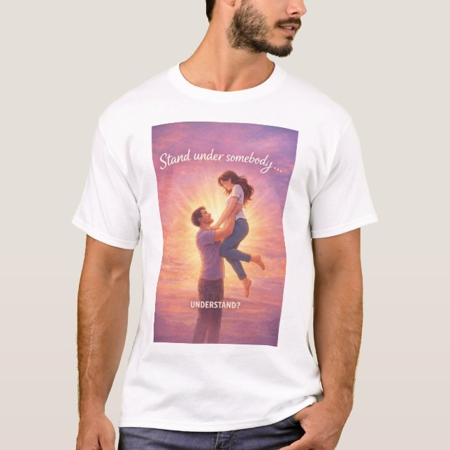 Verstehe Jemanden Basic T-Shirt für Männer (Vorderseite)