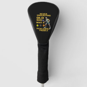Verstehen Sie nie das Padlle-Padlle des alten Mann Golf Headcover