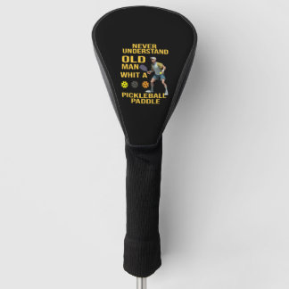Verstehen Sie nie das Padlle-Padlle des alten Mann Golf Headcover