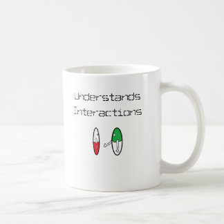 Versteht Interaktionen Kaffeetasse