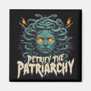 Versteinere die Patriarchats Medusa Ermächtigung Magnet