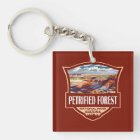 Versteinerter Forest National Park Illustration Re