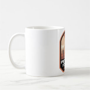 versteinerter Forest National Park Wüste Cowboy Kaffeetasse