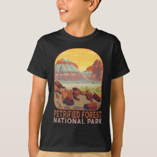 Versteinerter Wald Nationalpark Arizona Berg Hi T-Shirt