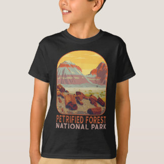 Versteinerter Wald Nationalpark Arizona Berg Hi T-Shirt