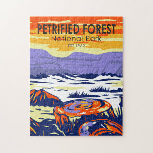 Versteinerter Wald Nationalpark Arizona Vintage
