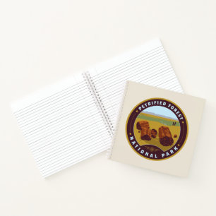 Versteinerter Wald-Nationalpark Notizbuch
