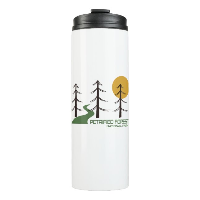 Versteinerter Wald-Nationalparkweg Thermosbecher (Vorderseite)