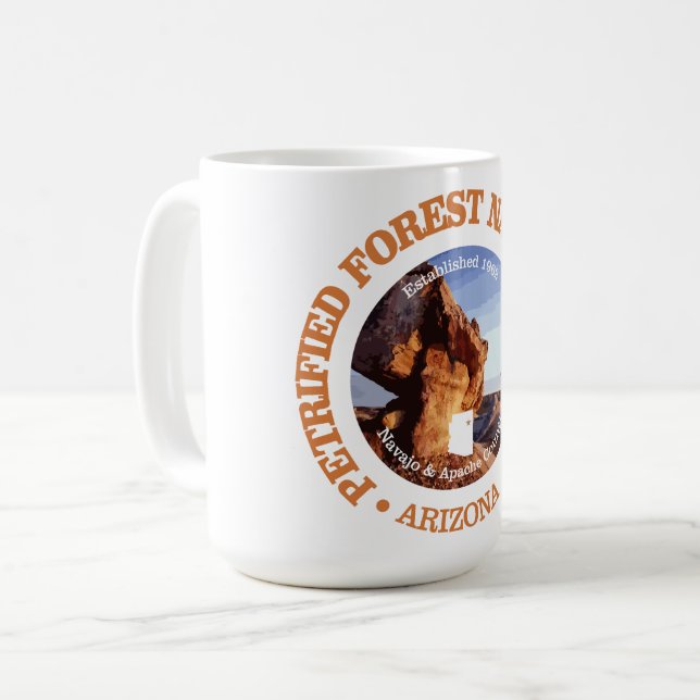 Versteinerter Wald (NP2) Kaffeetasse (Vorderseite Links)