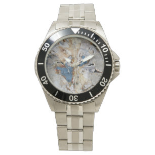 Versteinertes Holz Armbanduhr