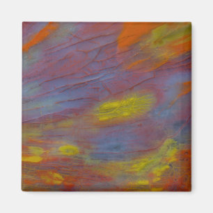 Versteinertes Holz Nah Magnet