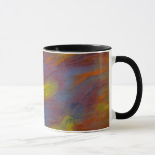 Versteinertes Holz Nahaufnahme Tasse