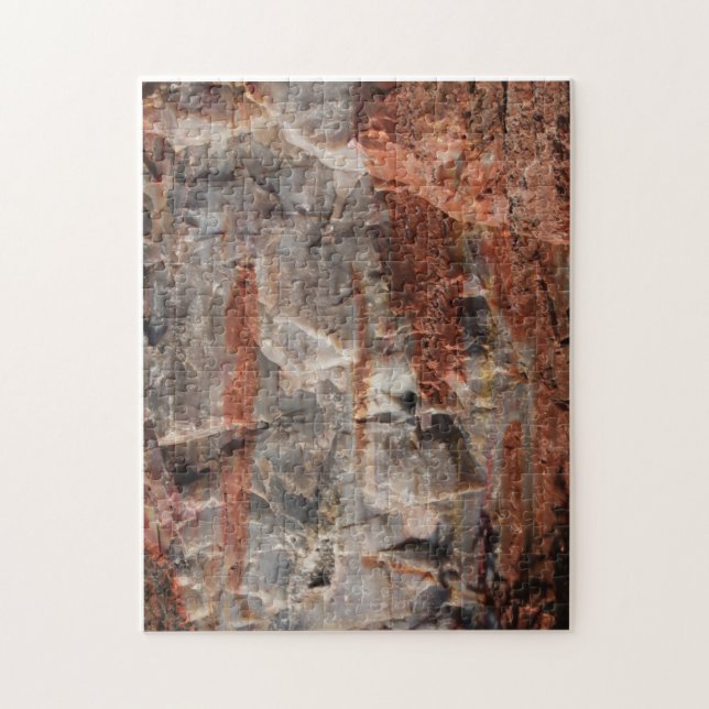 versteinertes Quartz-Puzzle (Vertikal)