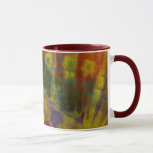 Versteinertes Regenbogenholz Tasse