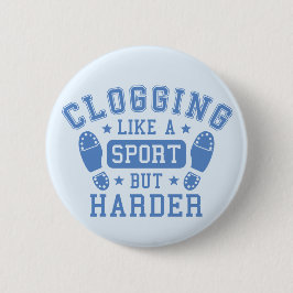 Verstopfung: Wie ein Sport aber stark Blau Button