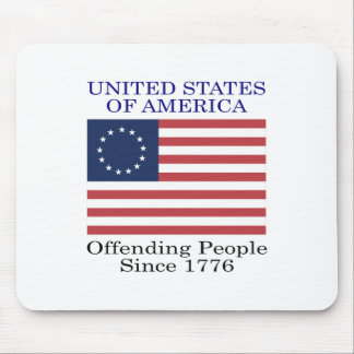 Verstoßende Personen seit 1776 Mousepad