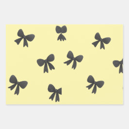 Verstreutes Bogenmuster-Wurfkissen –Minimale Gesta Geschenkpapier Set
