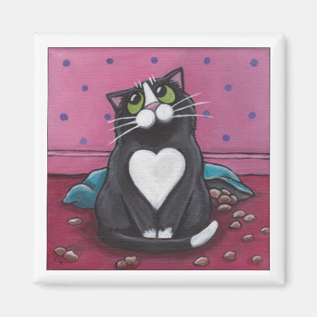 Versuch, das Beweismagazin zu verbergen Magnet (Vorne)