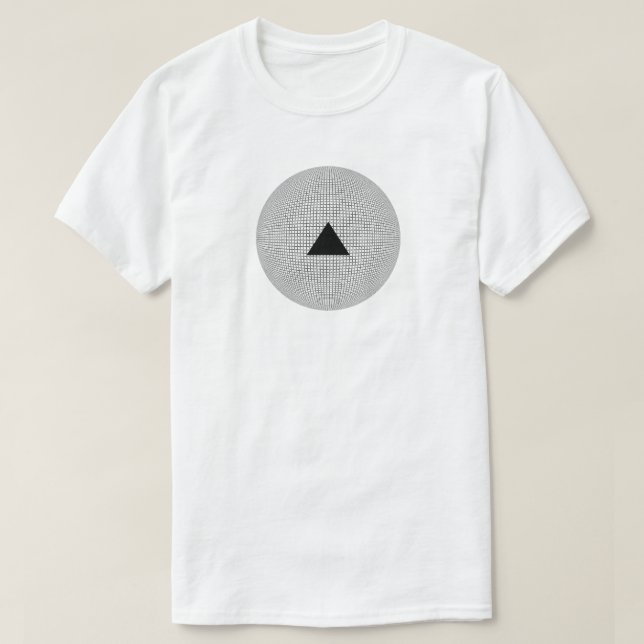 Versuch-eckig T-Shirt (Design vorne)