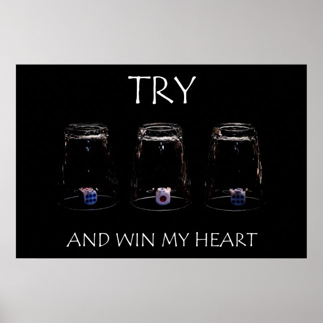 Versuch, mein Herz zu gewinnen Poster (Vorne)