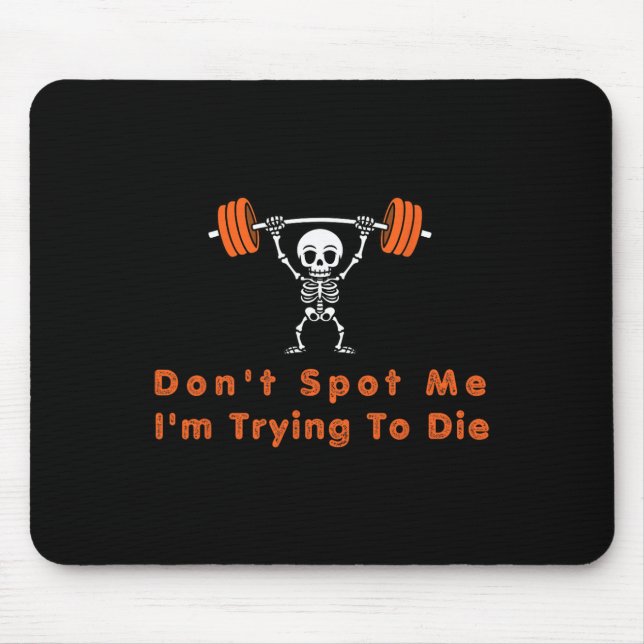 Versuch nicht, mich zu retten4 Ich versuche beim B Mousepad (Vorne)