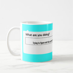 Versuchen, diese Kaffeesache herauszufinden Kaffeetasse