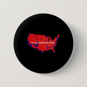 Versuchen Sie, diese 2016 Wahlkarte Trump zu Impea Button