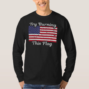 Versuchen Sie, diese Flag America Flag 4. Juli Ind T-Shirt