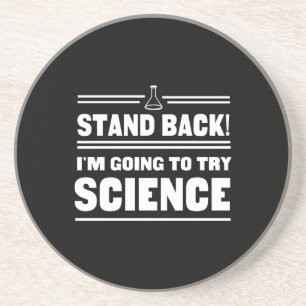 Versuchende Wissenschaft Getränkeuntersetzer