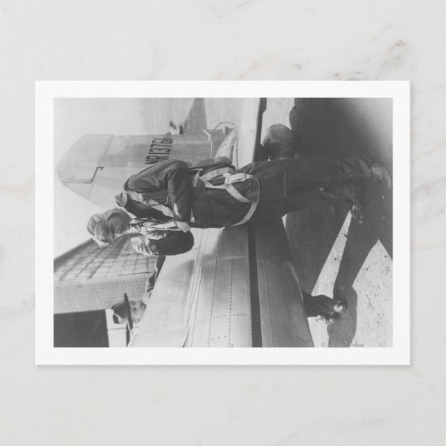 VersuchsBoarding-Flugzeug Howards Hughes Postkarte (Vorderseite)