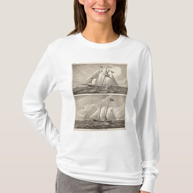 Versuchsboote Z.B. Ritter und Whilldin T-Shirt (Vorderseite)