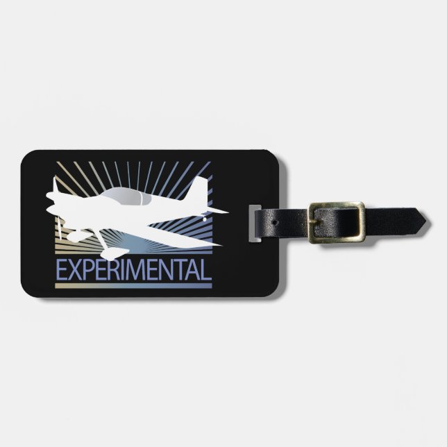 Versuchsflugzeug Gepäckanhänger (Vorderseite horizontal)