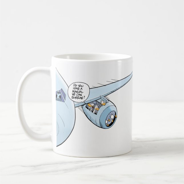 VersuchsSpaß-Kaffee-Witz-Tasse Kaffeetasse (Links)