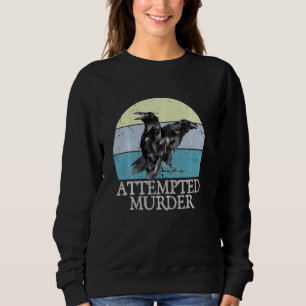 Versucht Murder Crows & Ravens Funny Crow Shirt B